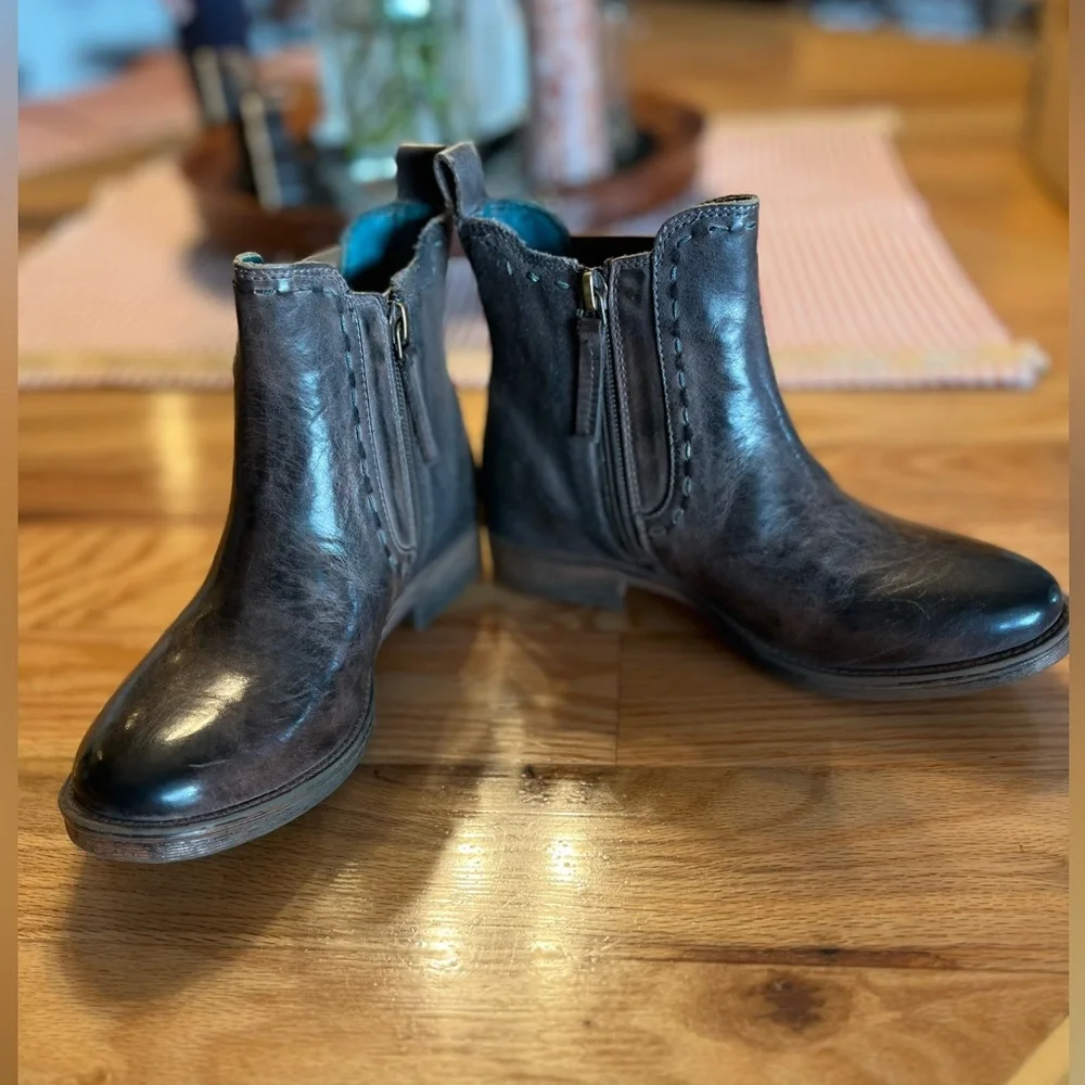 Roan by BedStu - Leather Chelsea Boots - Side Zip